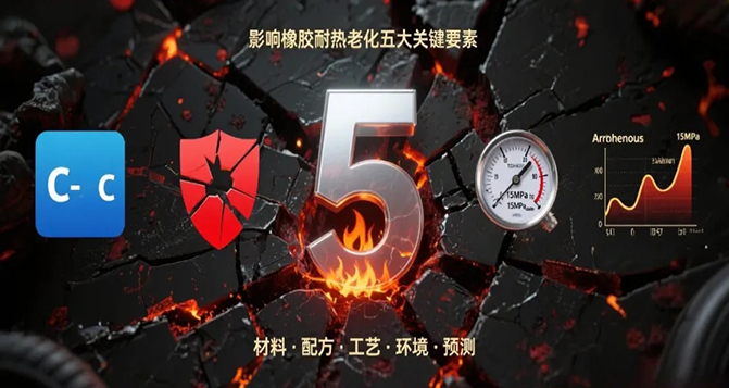 影响橡胶耐热老化的五大关键要素